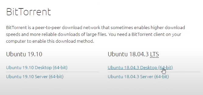Скачать Ubuntu 18.04.3 LTS Desktop торрент